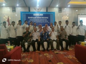Pemdes Babakan Mengikuti Bimtek Peningkatan Kapasitas Aparatur Pemerintah Desa se Kecamatan Karangpucung