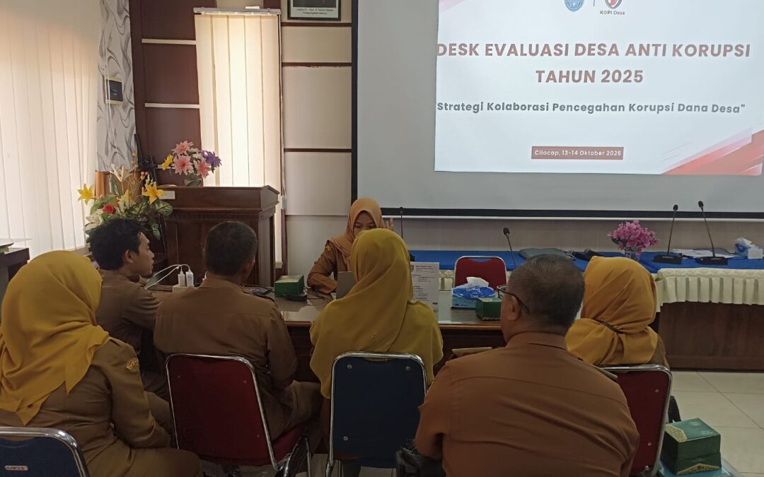 Desk Evaluasi Desa Anti Korupsi Tahap I