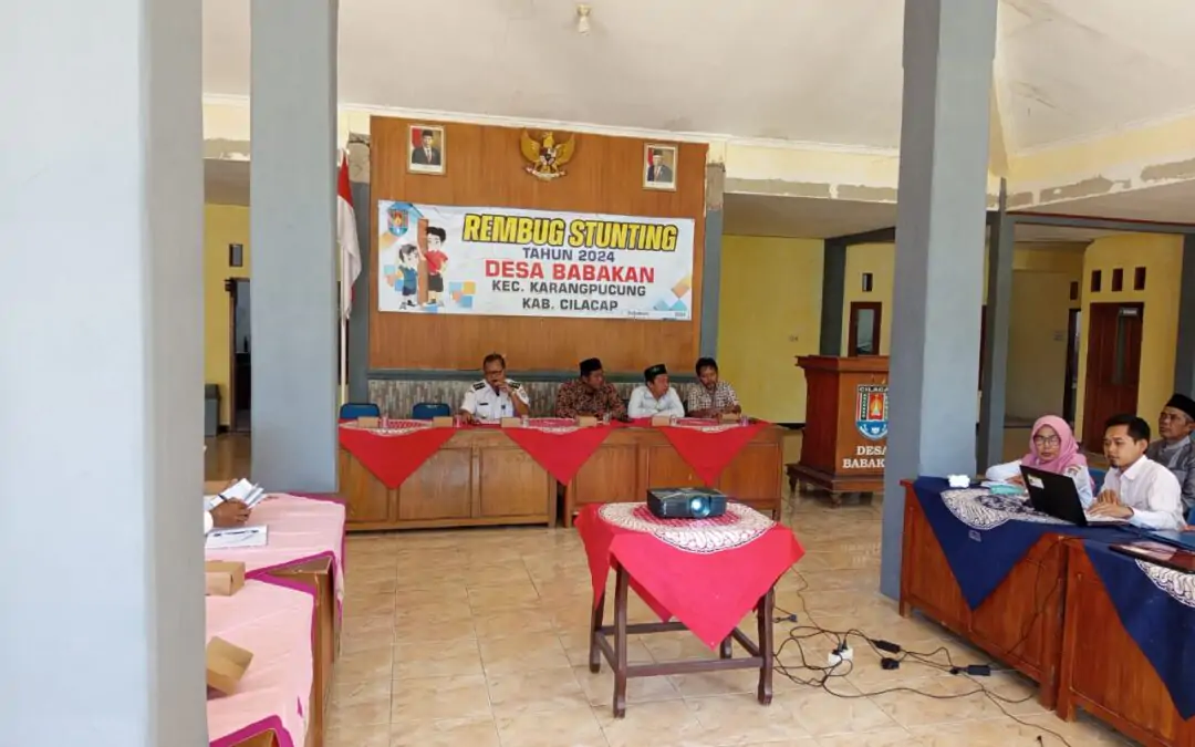 Menuju Generasi Sehat Anak, Desa Babakan Adakan Rembug Stunting Tahun 2024