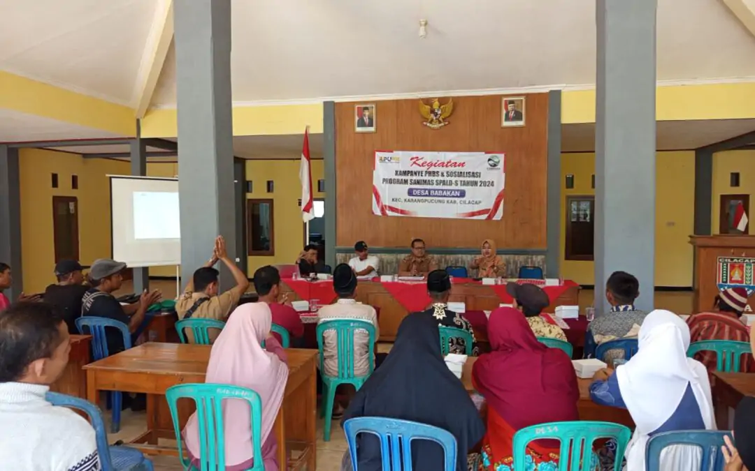 Kampanye PHBS dan Sosialisasi Program Sanimas SPALD-S 2024: Desa Babakan Karangpucung Menuju Lingkungan Sehat dan Bersih
