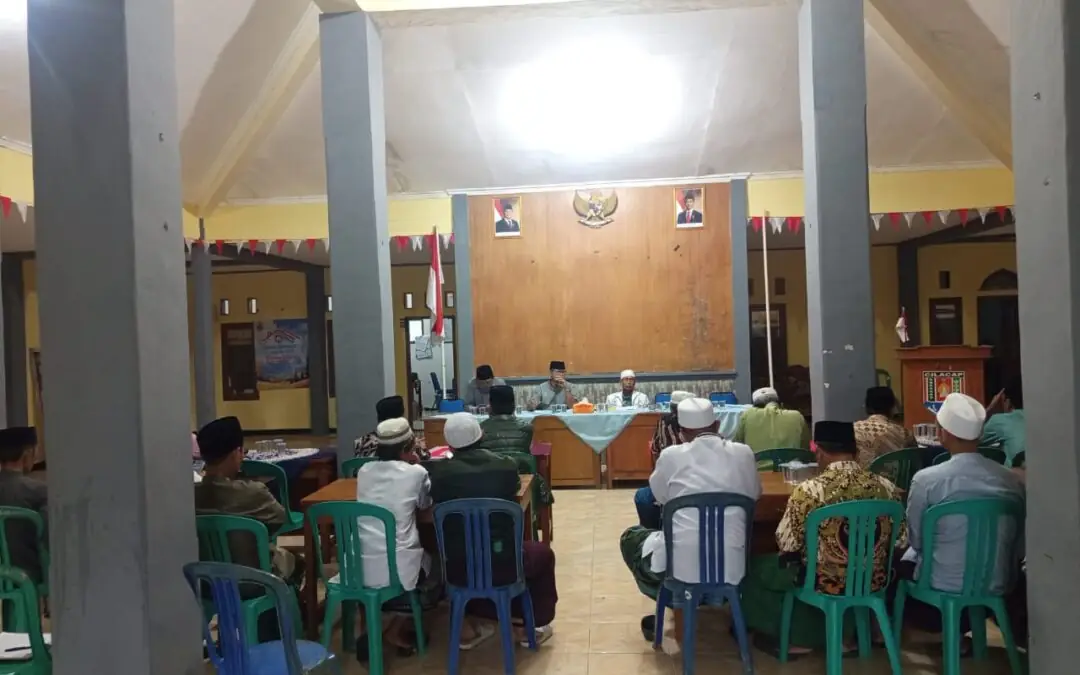 Pemdes Bersama Forum Komunikasi Kyai Desa Babakan gelar Musyawarah Pelaksanaan Zakat Fitrah 1446 H