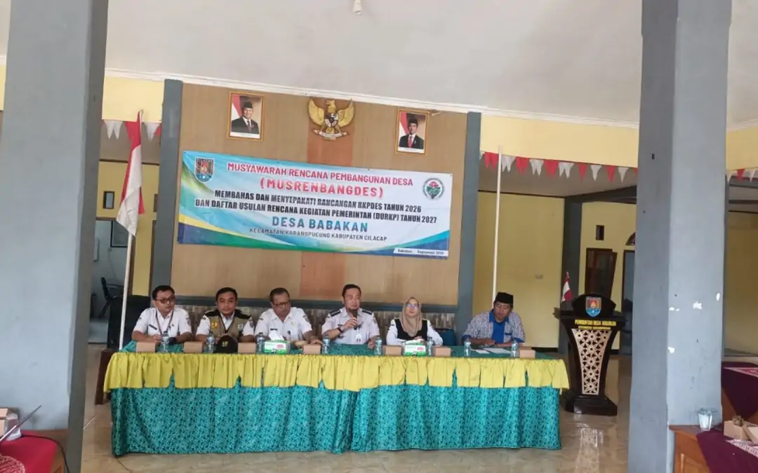 Musyawarah Perencanaan Pembangunan Desa (Musrenbangdes) Tahun 2025